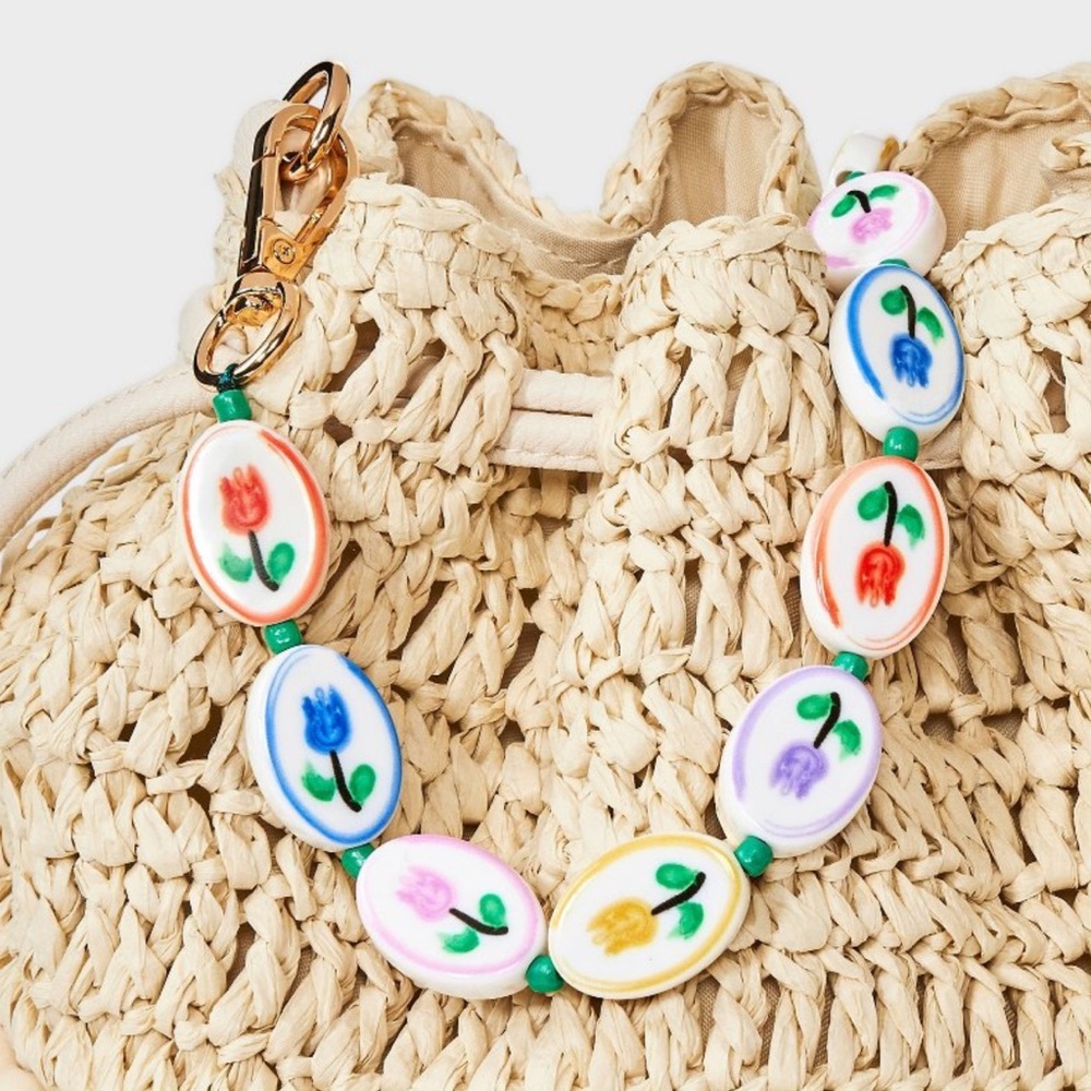 Universal Thread Multicolor Floral Shoulder Bag Strap - Picture 3 of 5